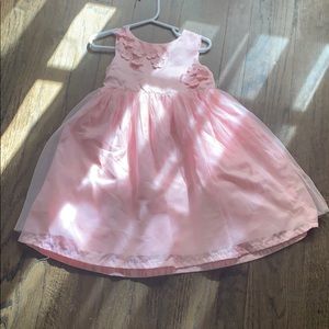 Toddlers dress with pink flowers carter’s size 9